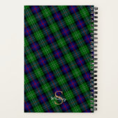 Elegante Clan Sutherland Dunrobin Castle Monogram Notitieboek (Achterkant)