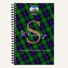 Elegante Clan Sutherland Dunrobin Castle Monogram Notitieboek