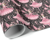 Elegante Clara, Notenkraker Wonderland Cadeaupapier (Rol Hoek)