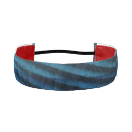 Elegante Classic Blue Waves in Waterverf