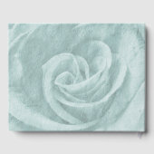 Elegante Classic Floral Rustic Wedding Guest Book  Gastenboek (Achterkant)