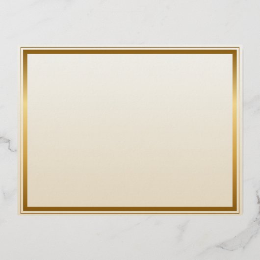 Elegante Classic Gold Script Wedding RSVP Kaart (Achterkant)