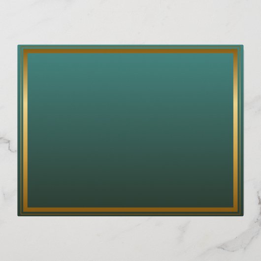 Elegante Classic Gold Script Wedding RSVP Kaart (Achterkant)