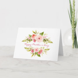 Elegante Classic Happy Moederdag Groet Kaart