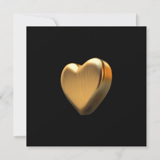 Elegante Classy Black & Gold bruiloft Jubileum Bedankkaart (Achterkant)