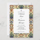 Elegante Classy Maximalist Custom Photo DIY Weddin Kaart (Voorkant)