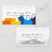 Elegante Classy Mode consultant Tassen Visitekaartje (Voorkant / Achterkant)