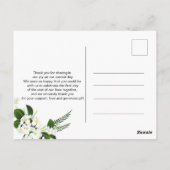 Elegante Classy Navy Geometrische Kaarten dank u (Achterkant)