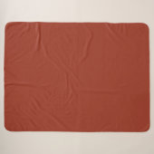 Elegante Clay Sherpa Dekbed Deken (Voorkant (horizontaal))