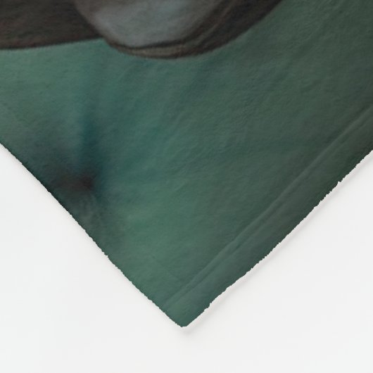 Elegante Cocker Spaniel Classic Portrait Design Fleece Deken (Hoek)