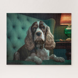 Elegante Cocker Spaniel Classic Portrait Design Legpuzzel