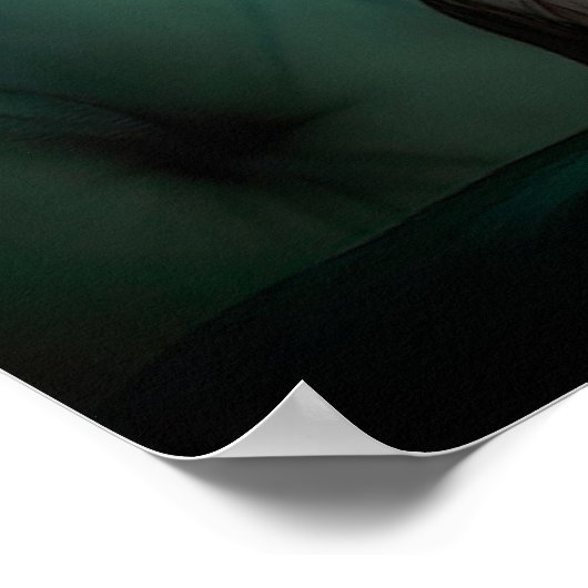 Elegante Cocker Spaniel Classic Portrait Design Poster (Hoek)