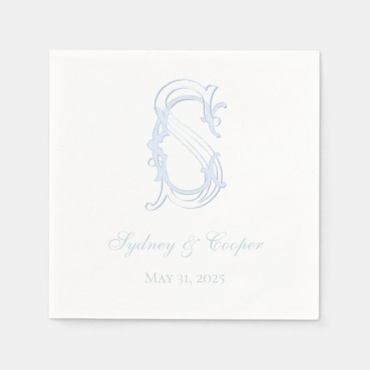 Elegante cocktailservetten servet (Voorkant)