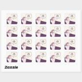 Elegante Coffee Lover Sticker | koffie is mijn lie (Vel)