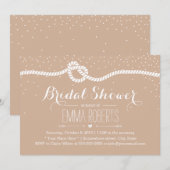 Elegante confettistippen die de knoop aandraaien B Kaart (Voorkant / Achterkant)