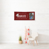 Elegante congrats afgestudeerde foto banner (Insitu)