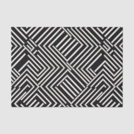 Elegante contrasterende contouren tissuepapier van