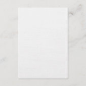Elegante Coquette Bow Wedding Details QR Code Informatiekaartje (Achterkant)