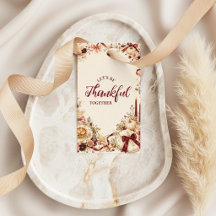 Elegante Coquette Friendsgiving-diner