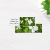 Elegante Cornus Save the Date Mini Visitekaartjes (Bureau)