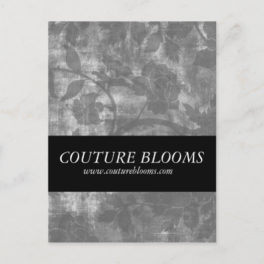 Elegante Couture Zakelijke Openingsaankondigingska Uitnodiging Briefkaart (Voorkant)