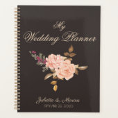 Elegante Cream Rose Bouquet Wedding Planner (Voorkant)