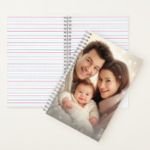 Elegante Creëer uw eigen foto | Aangepast notitieb Notitieboek (Binnen)