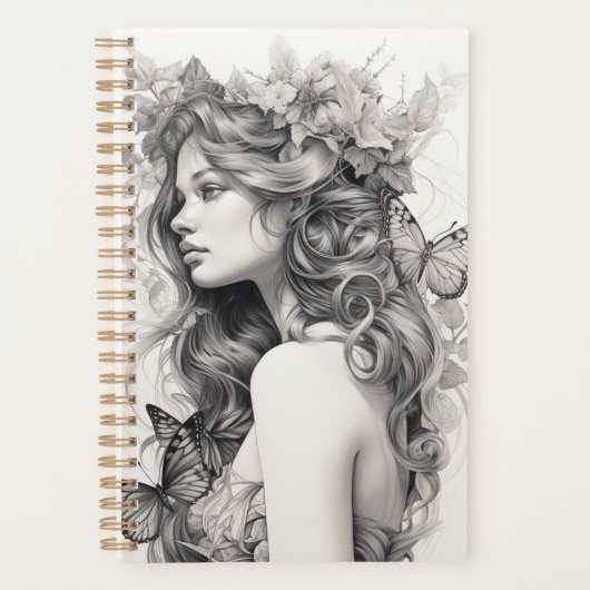 Elegante Creëer uw eigen fotoplanner | Custom Planner (Voorkant)