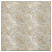 Elegante crème bloem cloisonné stof (Swatch)