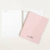 Elegante Crème Docentenwaardering Trendy Planner (Display)