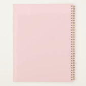 Elegante Crème Docentenwaardering Trendy Planner (Achterkant)