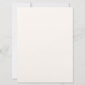  Elegante Crème Islamitische bruiloft Nikkah Kaart (Achterkant)