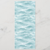 Elegante Crème Menukaart (Achterkant)