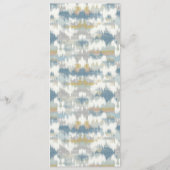 Elegante Crème Menukaart Sjabloon (Achterkant)