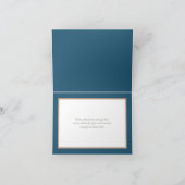 Elegante Crocus-slinger & Witte Rozen Dank je wel Bedankkaart (Binnen)