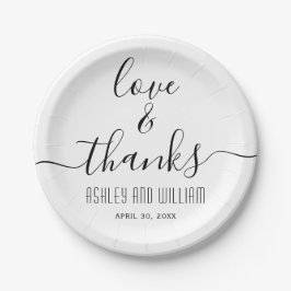 Elegante cursieve schrift kalligrafie bruiloft papieren bordje