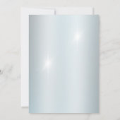 Elegante Custom 60th Wedding Jubileum Party Kaart (Achterkant)