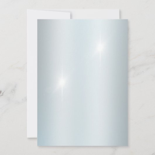 Elegante Custom 60th Wedding Jubileum Party Kaart (Achterkant)