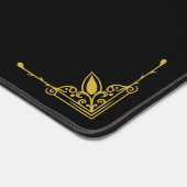 Elegante Custom Name Desk Mat voor Thuis of Kantoo (Hoek)