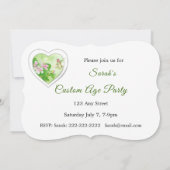 Elegante Custom Waterverf Hummingbird Verjaardag Kaart (Achterkant)