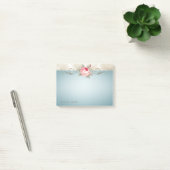 Elegante Cute Stijlvol, Romantisch.Roze Post-it® Notes (Kantoor)