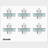 Elegante Cuterly Grote Ronde Stickers (Vel)