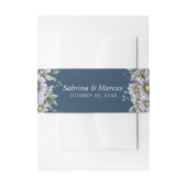 Elegante Daisy Bloemen Gepersonaliseerde Trouwenve Uitnodigingen Wikkel (Voorkant Voorbeeld)