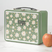 Elegante Daisy Hues gepersonaliseerde lunchbox (In situ)
