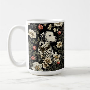 Elegante Dalmatiër William Morris geïnspireerd Koffiemok