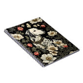 Elegante Dalmatiër William Morris geïnspireerd Notitieboek (Rechterzijde)