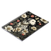Elegante Dalmatiër William Morris geïnspireerd Notitieboek (Linkerzijde)