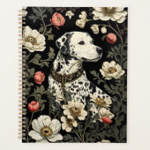 Elegante Dalmatiër William Morris geïnspireerd Planner (Voorkant)