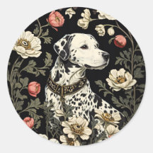 Elegante Dalmatiër William Morris geïnspireerd