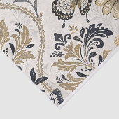 Elegante Damask Butterfly Decoupage Tissuepapier (Detail)